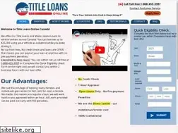 Sites similar to titleloansonline.ca