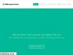 Sites similar to titleloansunion.com