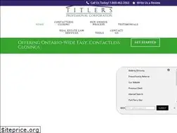 Sites similar to titlers.ca