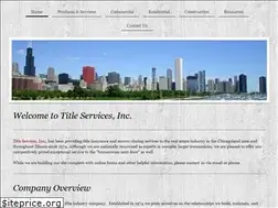 Sites similar to titleservices.org