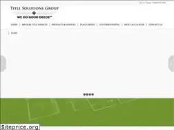 Sites similar to titlesolutionsinc.com