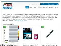 Sites similar to titlesstationers.co.zw
