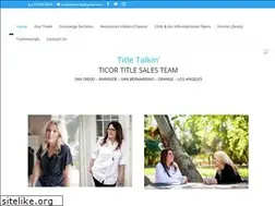 Sites similar to titletalkin.com
