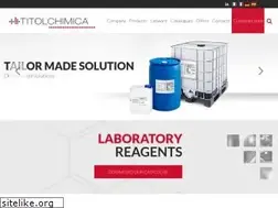 Sites similar to titolchimica.it