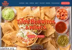 Sites similar to titosburritos.com