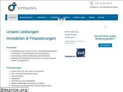 Sites similar to tittmann-finanz.de