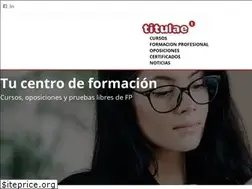 Sites similar to titulae.es