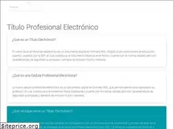 Sites similar to tituloelectronico.net