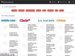 Sites similar to titulos.com.ar