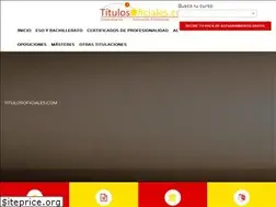 Sites similar to titulosoficiales.com
