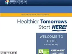Sites similar to titusregional.com