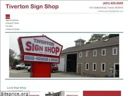 Sites similar to tivertonsignshop.com
