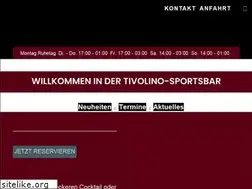 Sites similar to tivolino-sportsbar.de