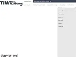 Sites similar to tiwsteelplatework.ca