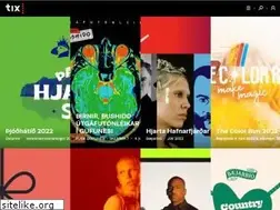 Sites similar to tix.is