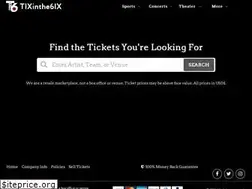 Sites similar to tixinthe6ix.com