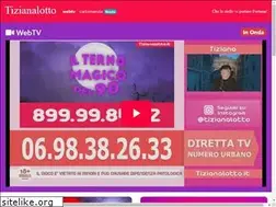 Sites similar to tizianalotto.it