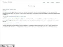Sites similar to tizianasellitto.it