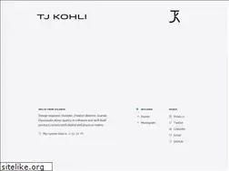 Sites similar to tjkohli.com