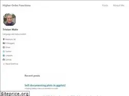 Sites similar to tjmahr.com