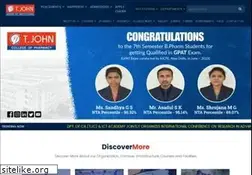 Sites similar to tjohncollege.com