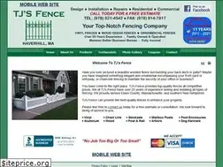 Sites similar to tjsfence.net
