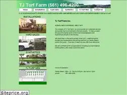 Sites similar to tjturf.com