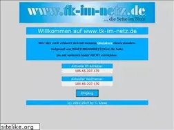 Sites similar to tk-im-netz.de