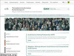 Sites similar to tk.mta.hu