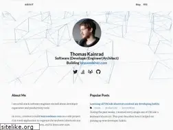 Sites similar to tkainrad.dev