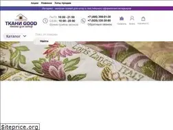 Sites similar to tkanigood.ru