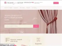 Sites similar to tkaninaokna.ru