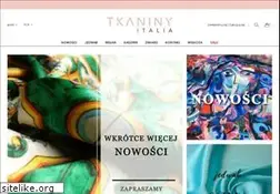 Sites similar to tkaniny-italia.pl