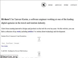Sites similar to tkarimdesign.com