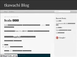 Sites similar to tkawachi.github.io