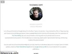 Sites similar to tkipf.github.io