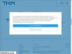Sites similar to tkm-ag.de