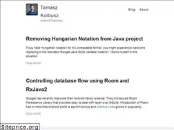 Sites similar to tkolbusz.github.io