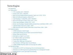 Sites similar to tkrajina.github.io