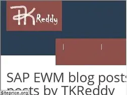 Sites similar to tkreddy.com