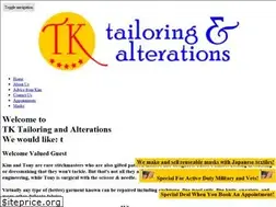 Sites similar to tktailoring.com