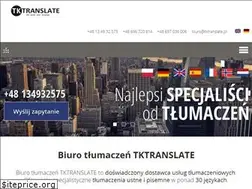 Sites similar to tktranslate.pl