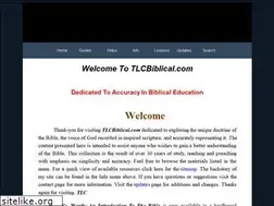 Sites similar to tlcbiblical.com