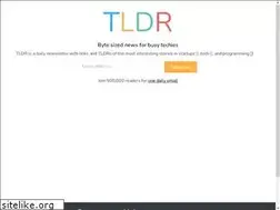 Sites similar to tldrnewsletter.com