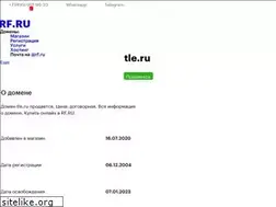 Sites similar to tle.ru