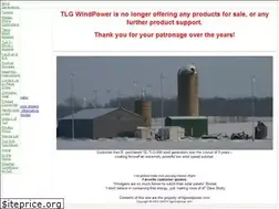 Sites similar to tlgwindpower.com