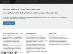 Sites similar to tlkeith.com