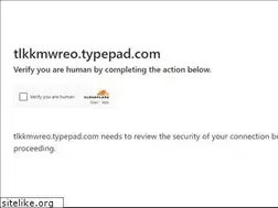 Sites similar to tlkkmwreo.typepad.com