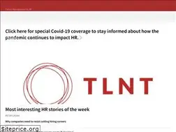 Sites similar to tlnt.com