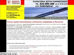 Sites similar to tlumacz-flamandzki.pl